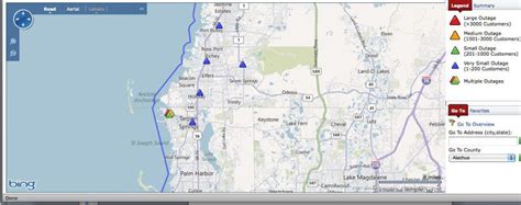 power outage port richey fl|Power Tracker Map